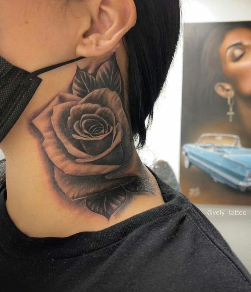 neck tattoos for black men 0087