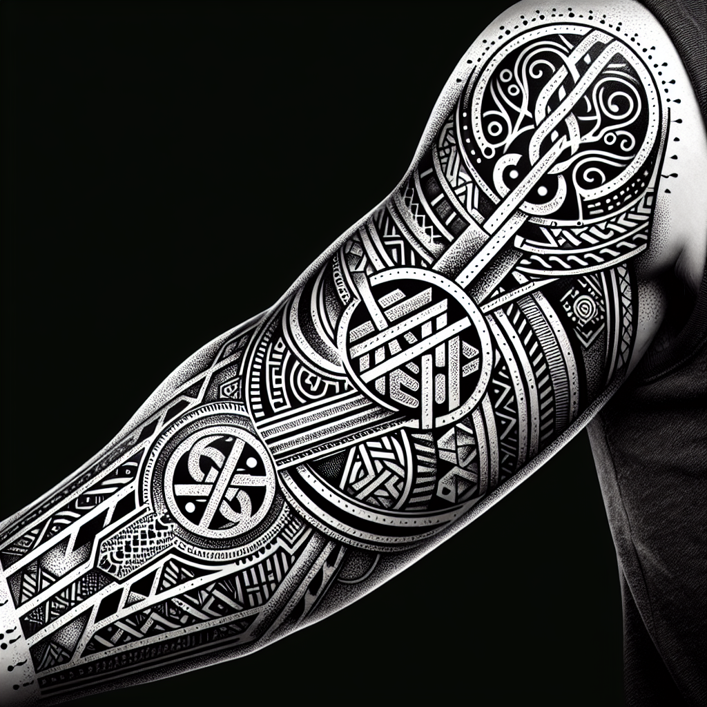 nordic forearm tattoos for men 0016