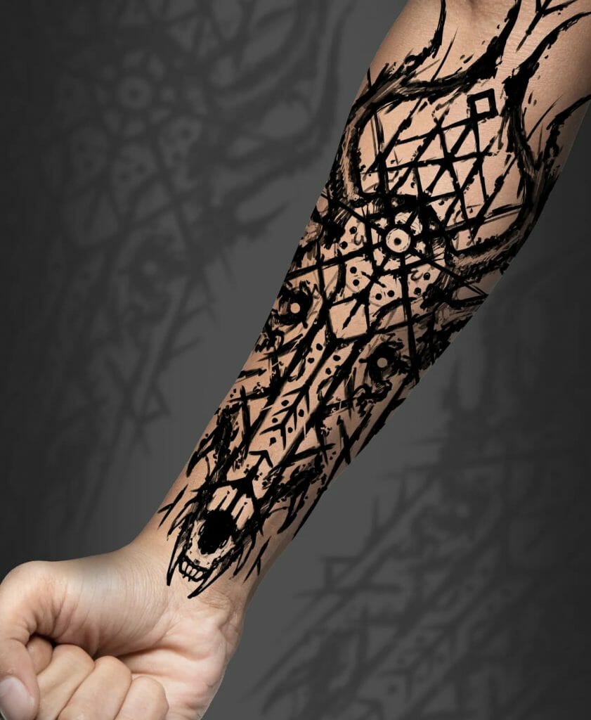 nordic forearm tattoos for men 0029