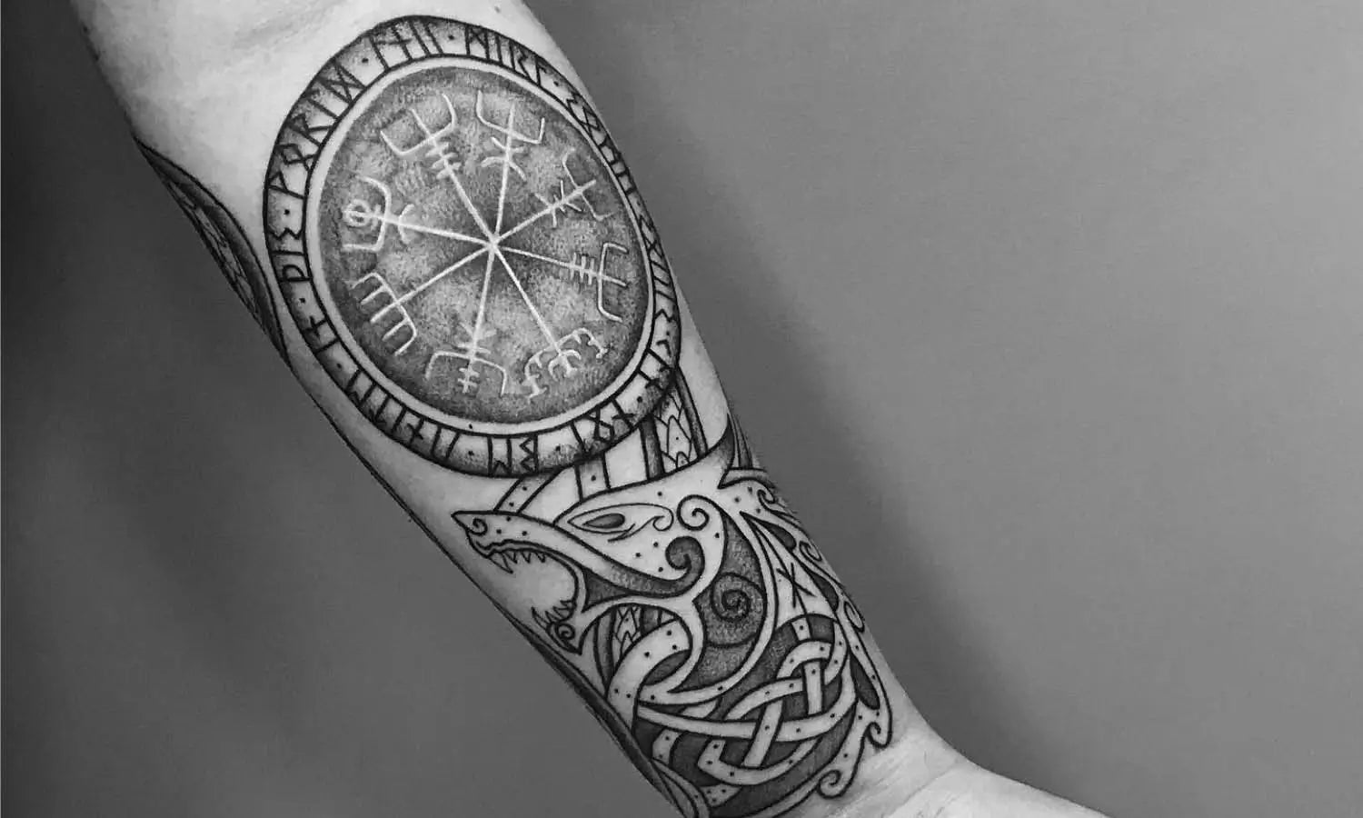 nordic forearm tattoos for men 0064