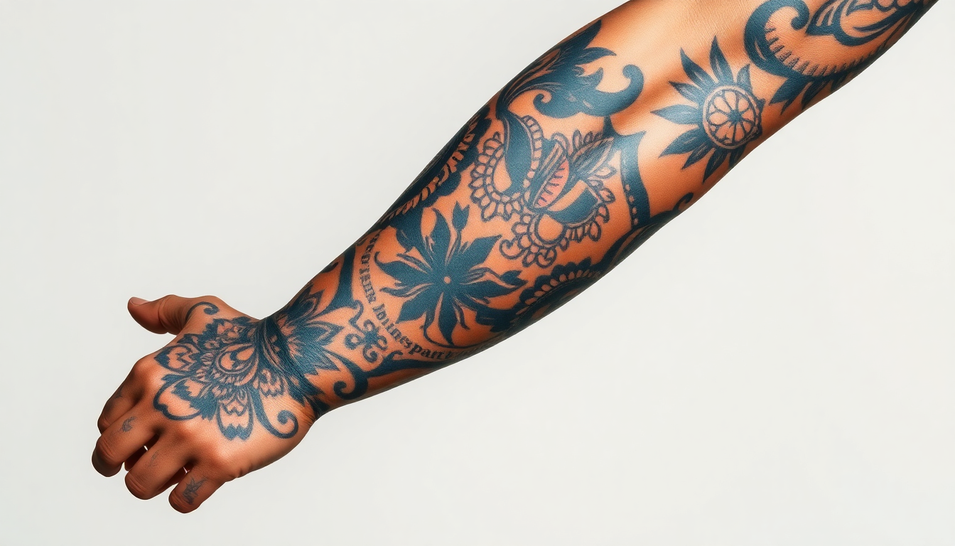 nordic forearm tattoos for men 0070