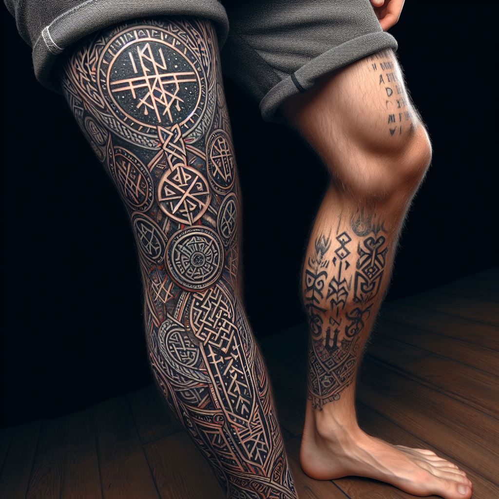 nordic forearm tattoos for men 0085