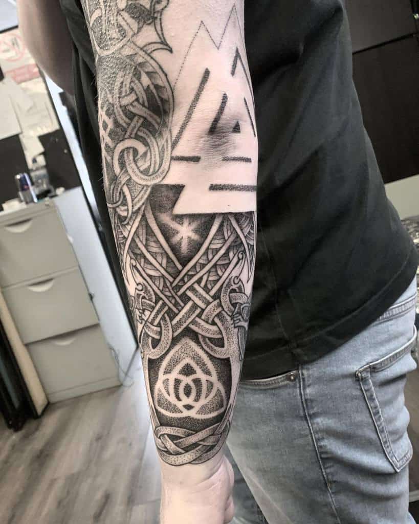 nordic forearm tattoos for men 0088