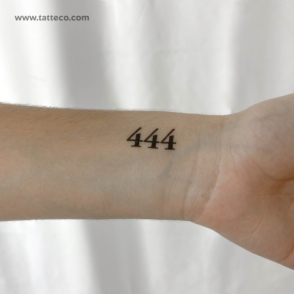 number tattoos for men symbolism