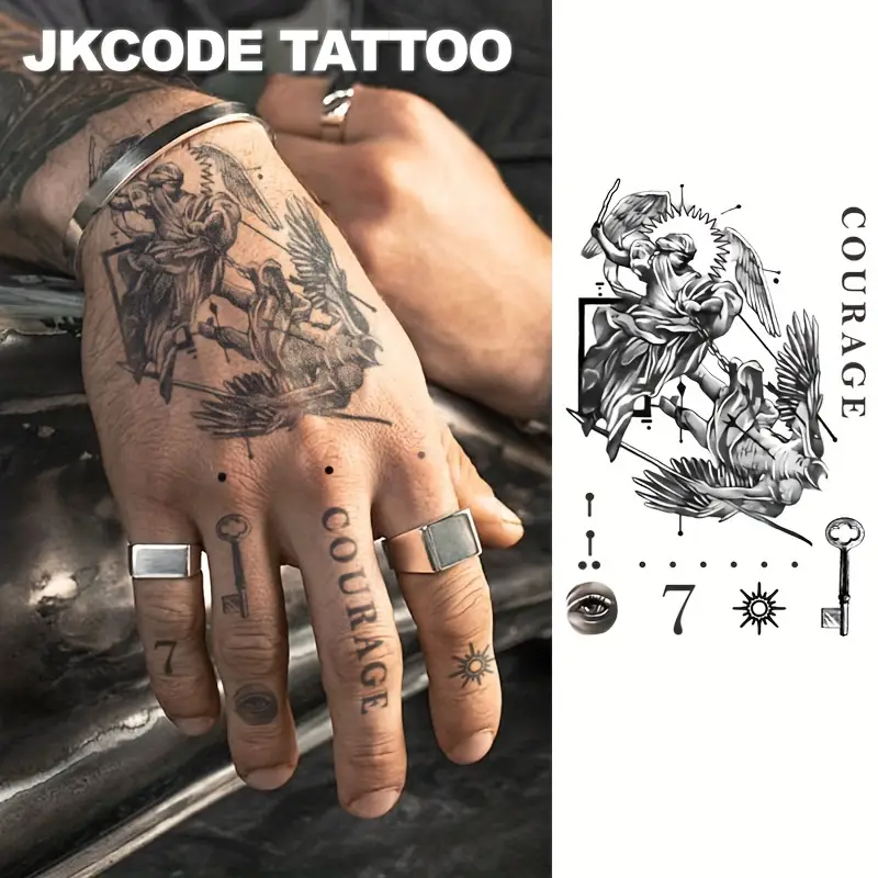 number tattoos for men 0027