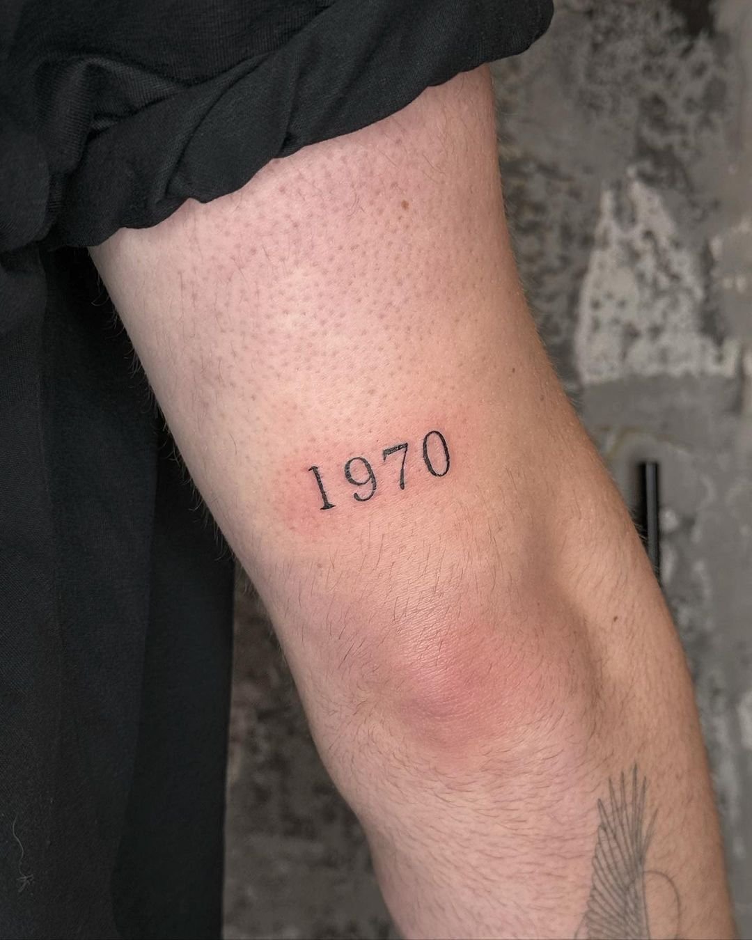 number tattoos for men 0032