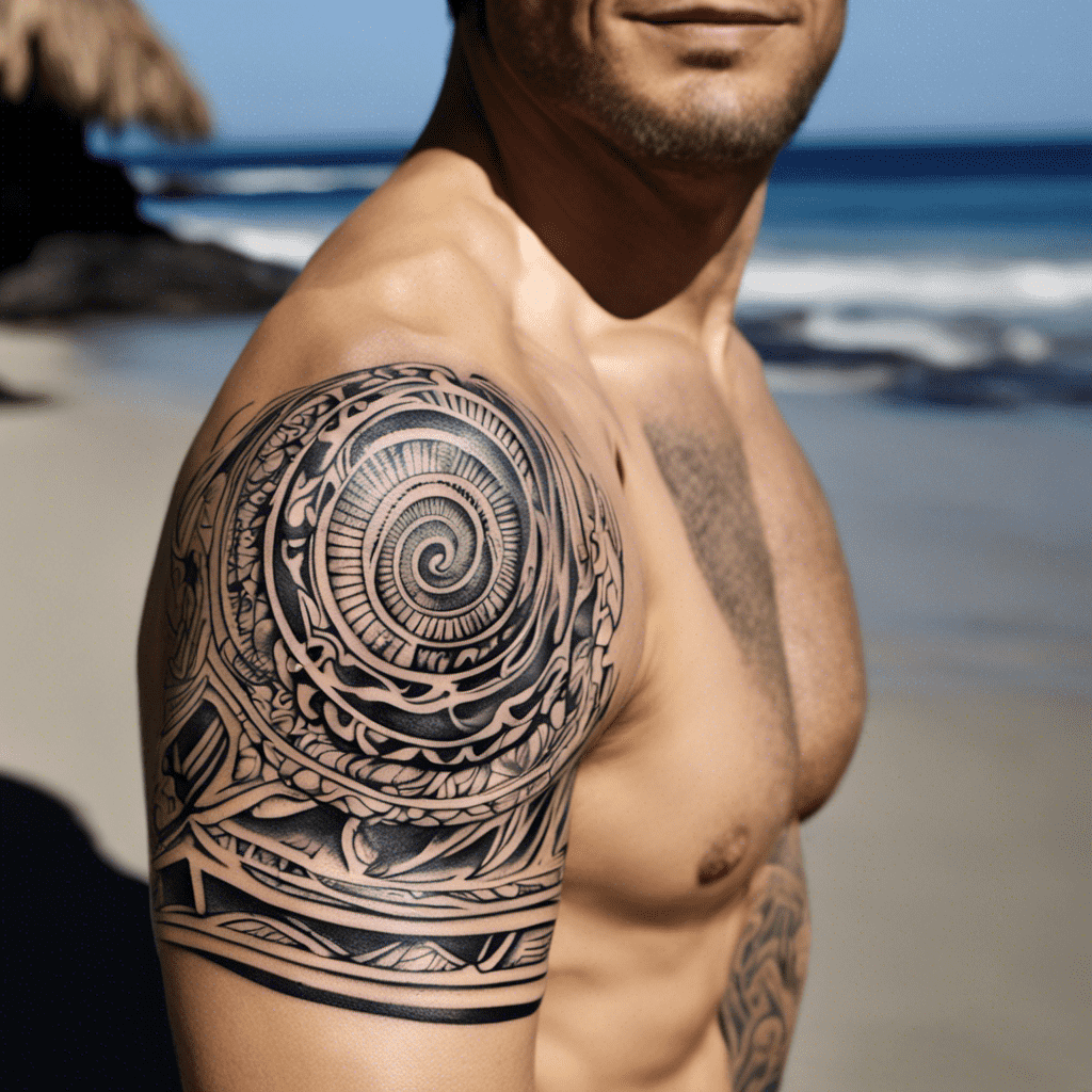 ocean-themed tattoos for men