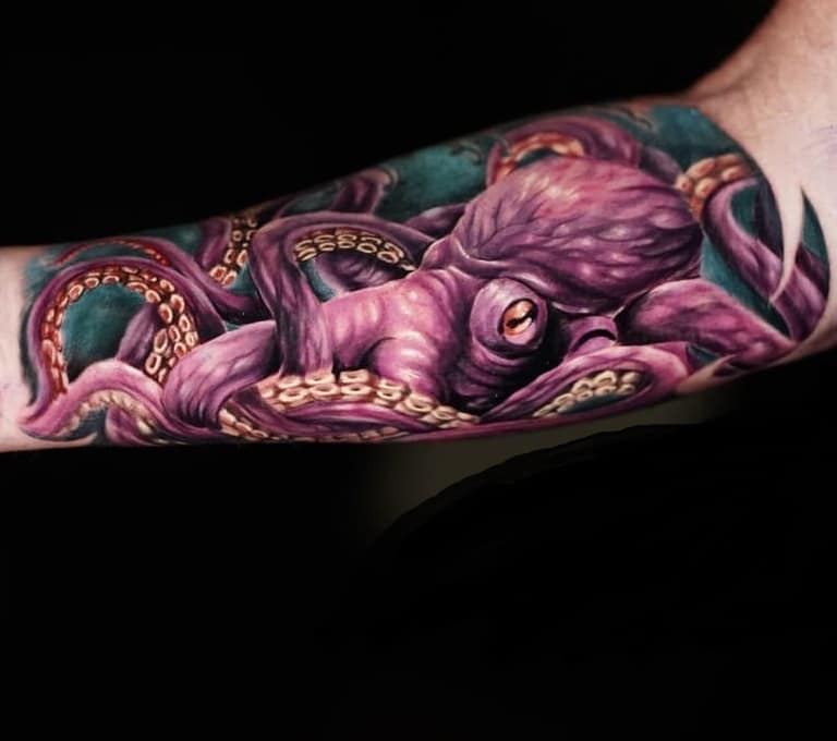 octopus tattoos for men and their significance