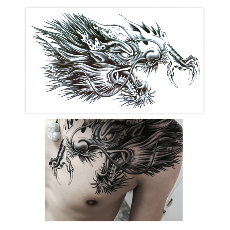 one sided chest tattoos for men 0024