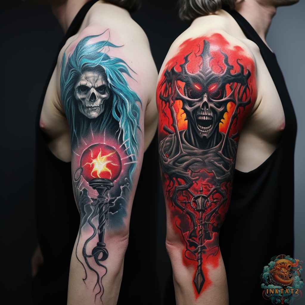 one sided chest tattoos for men 0043