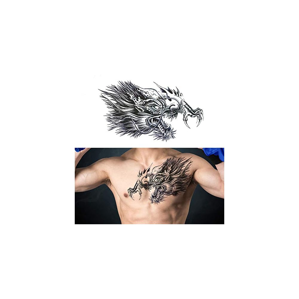 one sided chest tattoos for men 0089