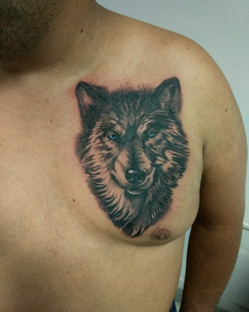 one sided chest tattoos for men 0094