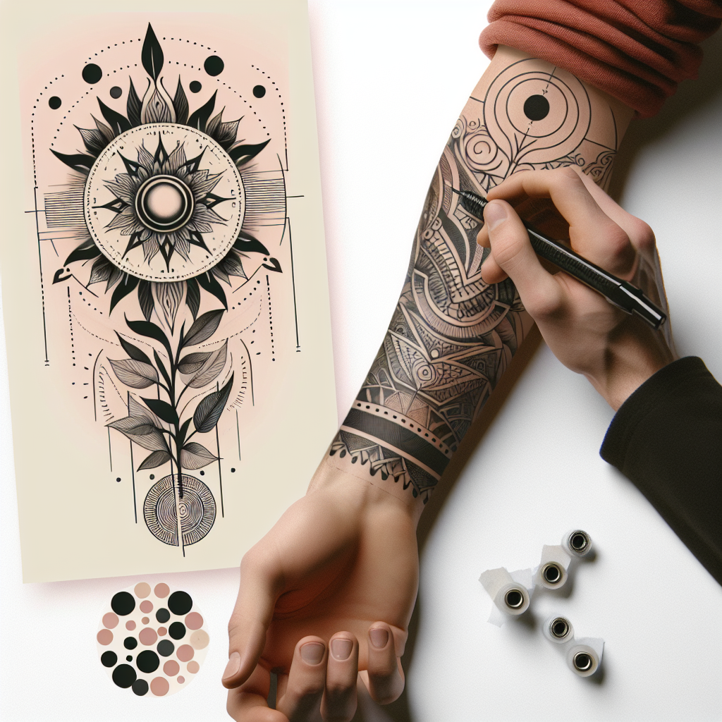 outer forearm tattoos for men 0011