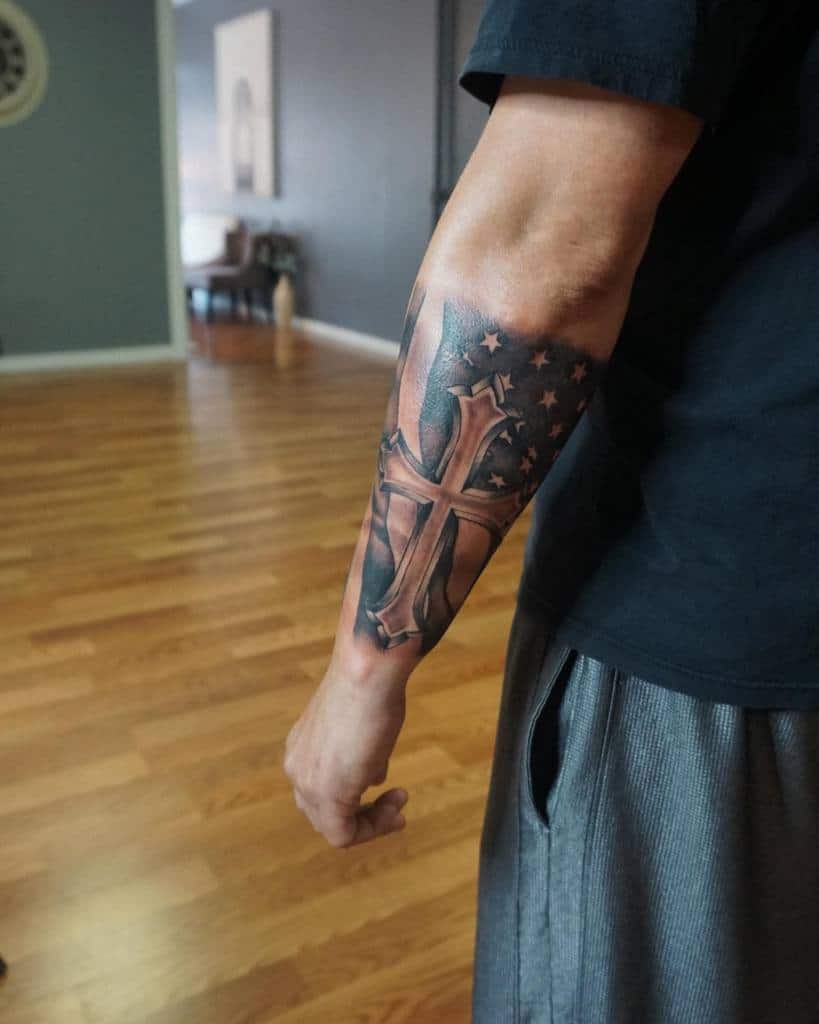 outer forearm tattoos for men 0015