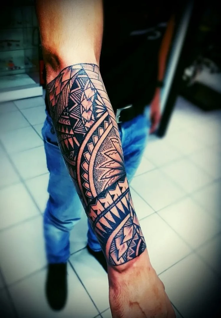 outer forearm tattoos for men 0049