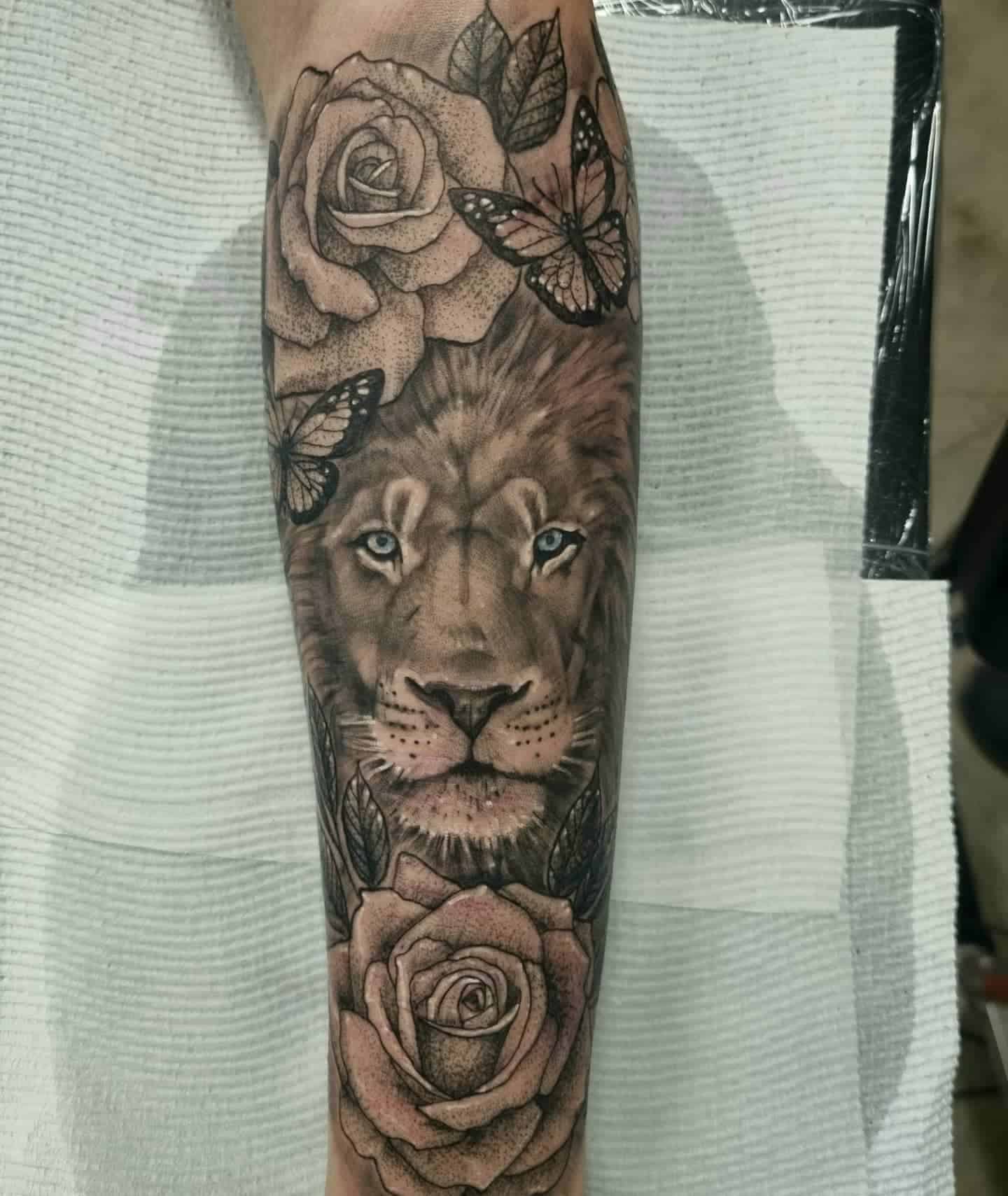 outer forearm tattoos for men 0059