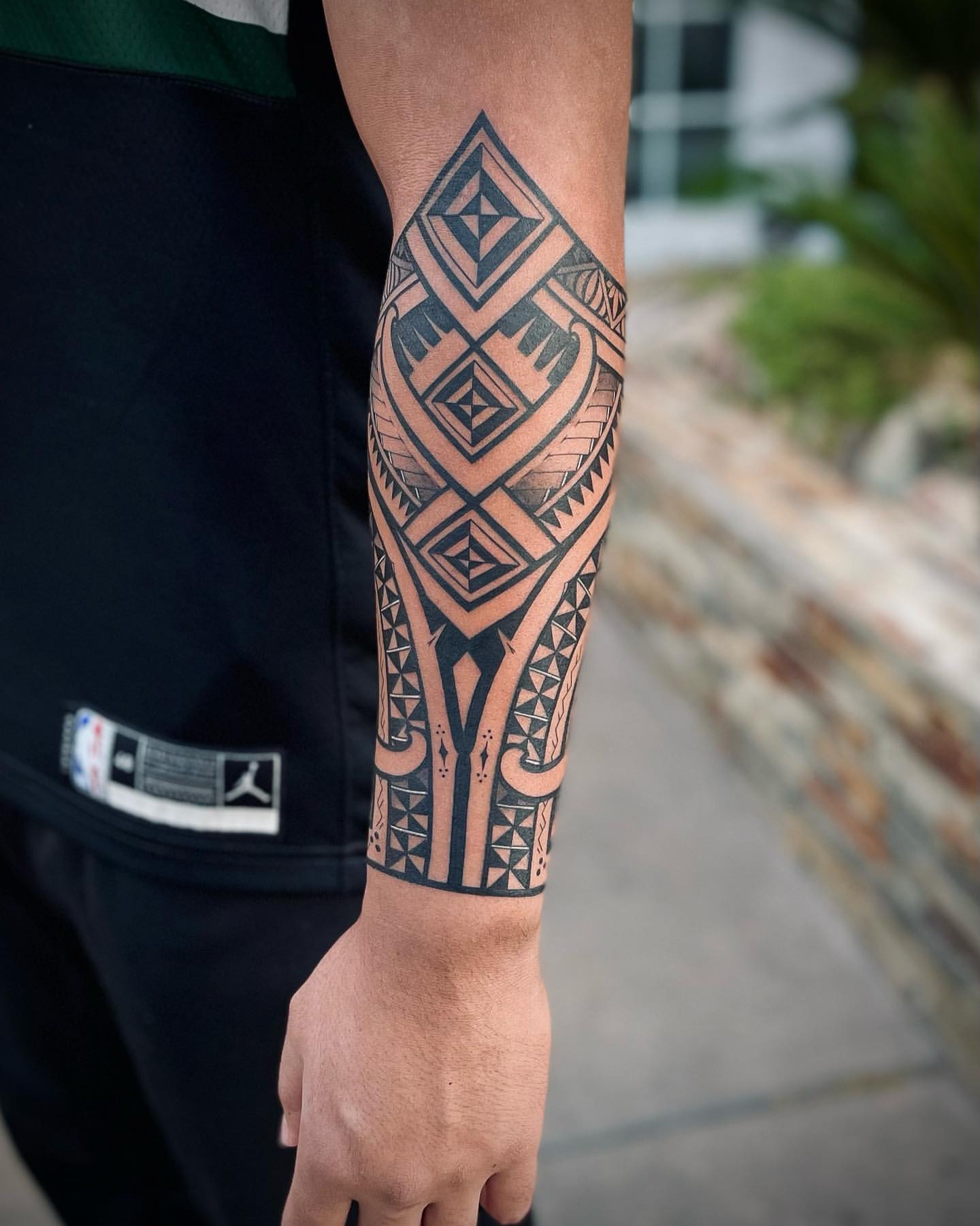 outer forearm tattoos for men 0076