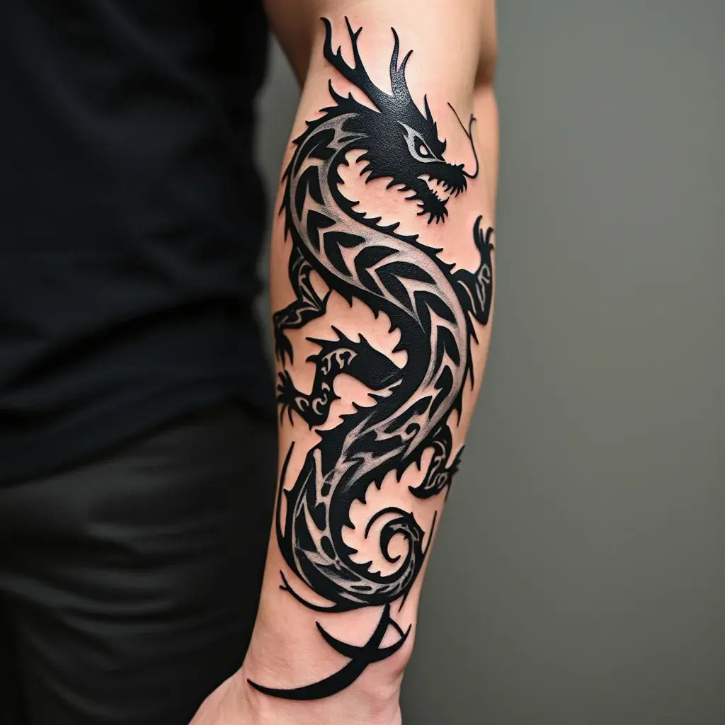 outer forearm tattoos for men 0077