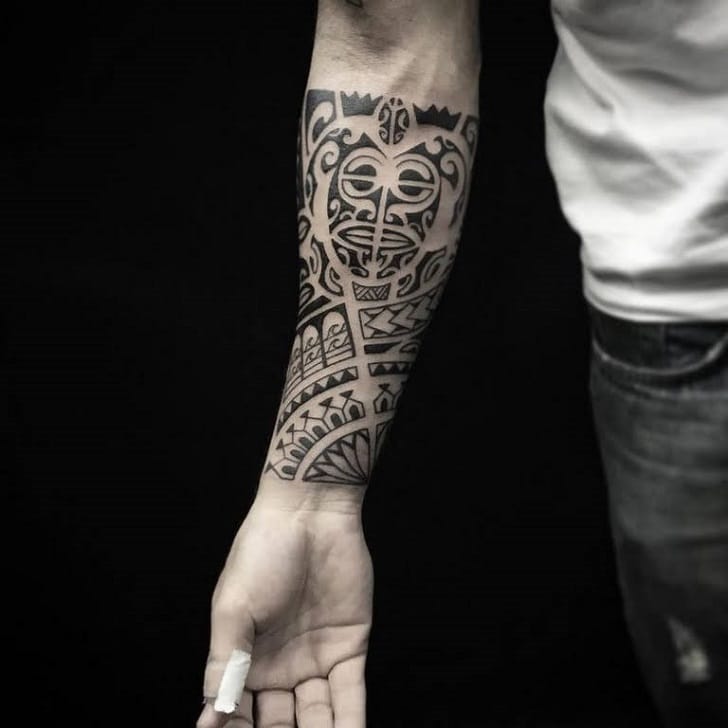 outer forearm tattoos for men 0088