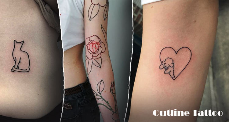 outline tattoos for men 0014