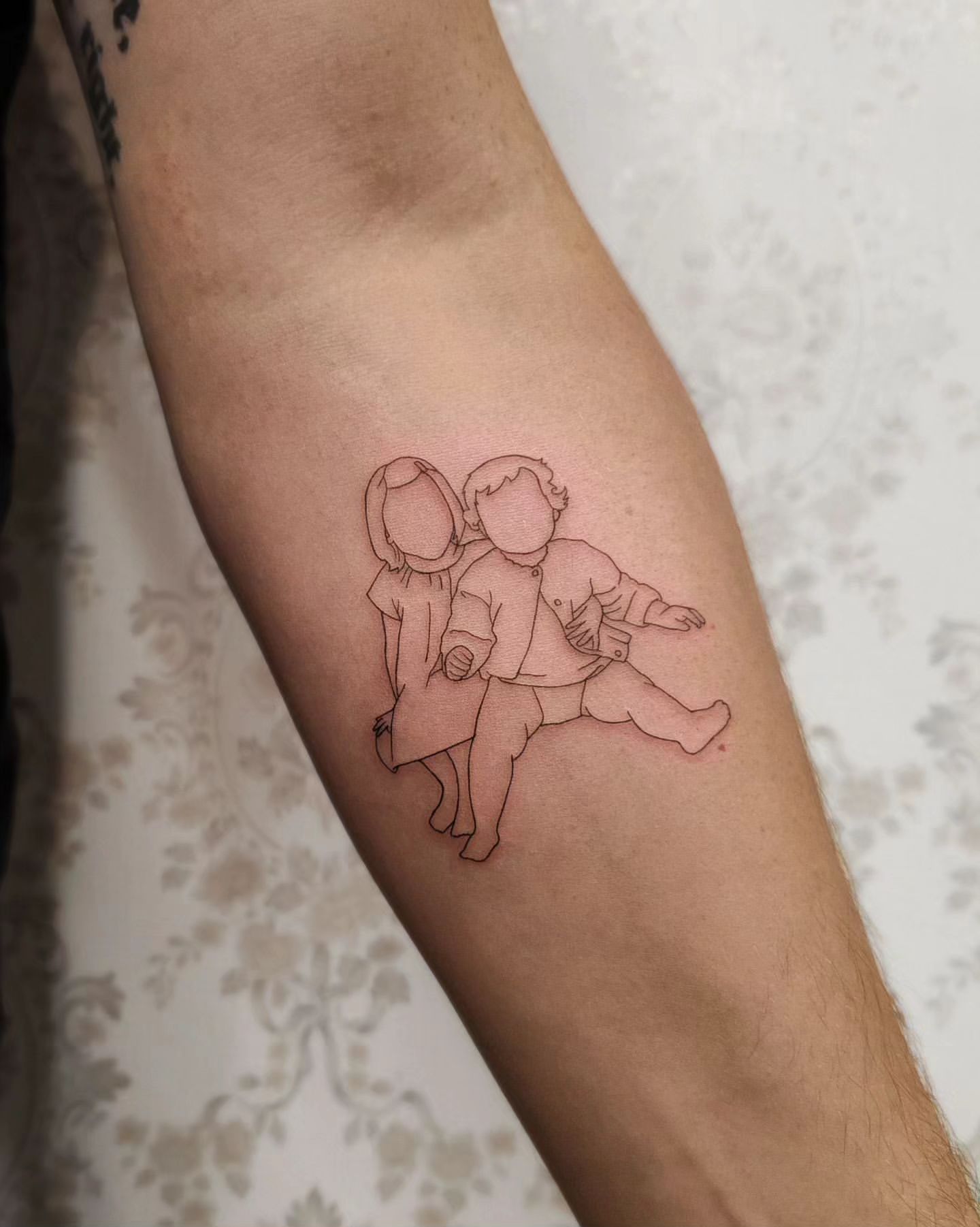 outline tattoos for men 0053