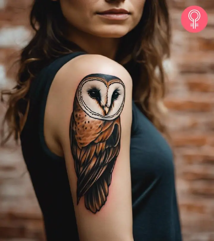 owl chest tattoos for men 0046