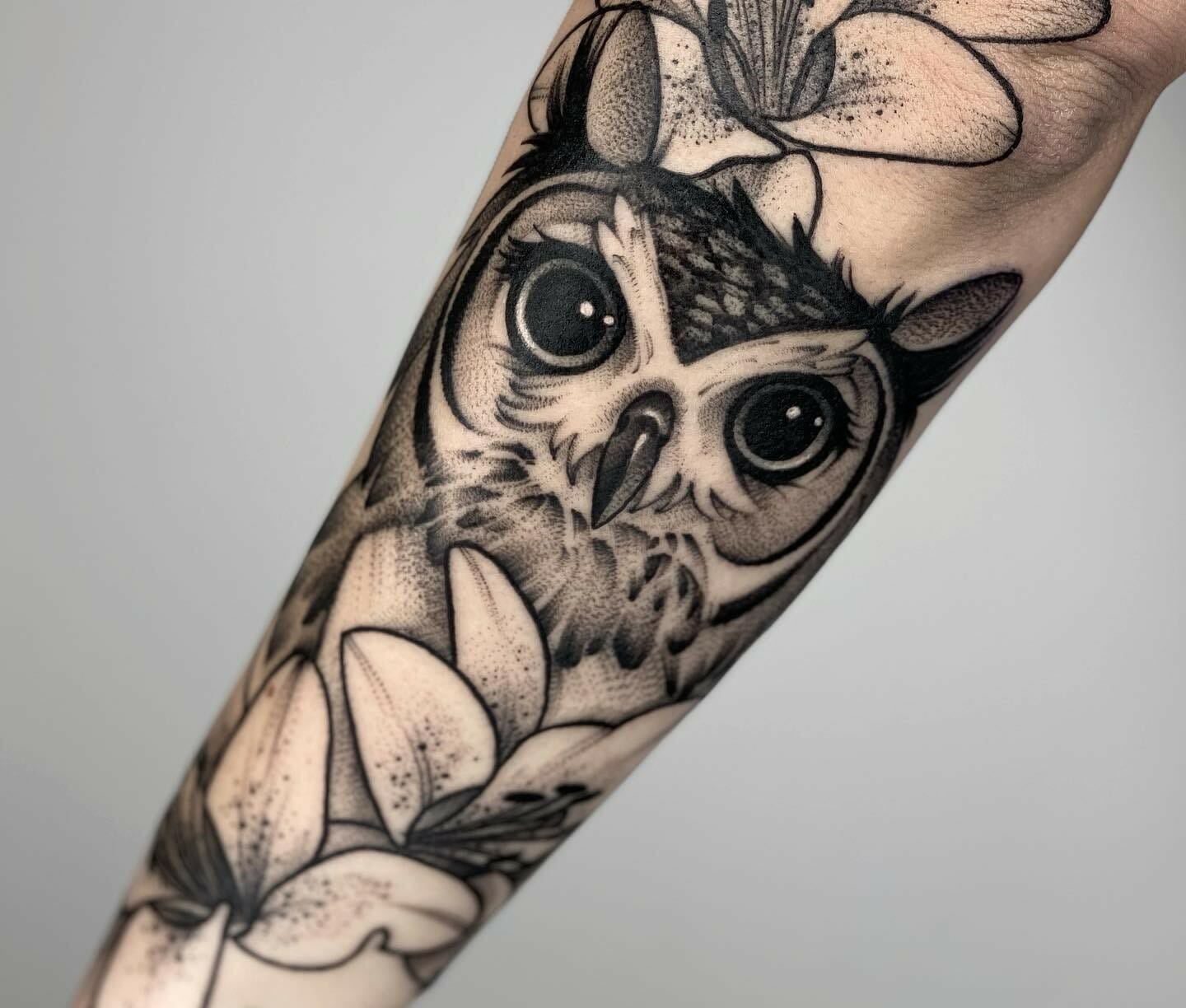 owl chest tattoos for men 0070