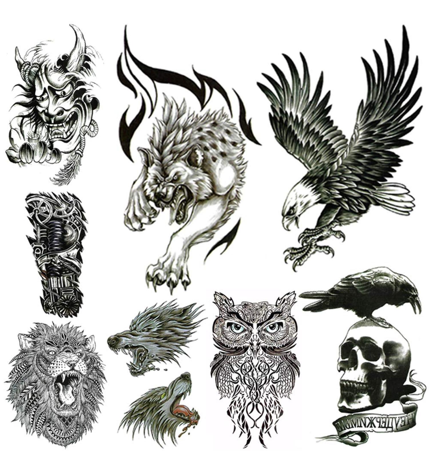 owl chest tattoos for men 0078