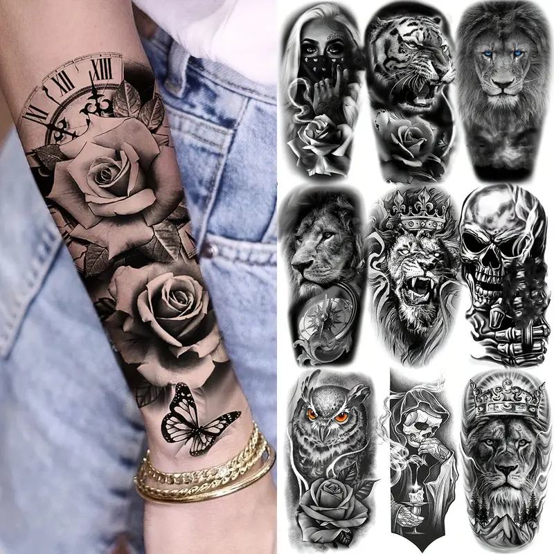 owl neck tattoos for men 0035