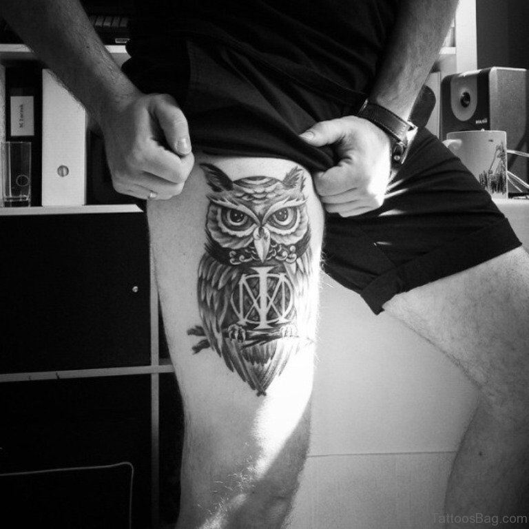 owl tattoos for men 0011