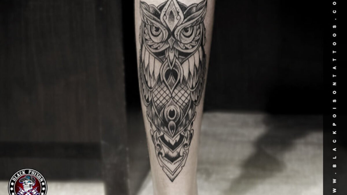 owl tattoos for men 0018