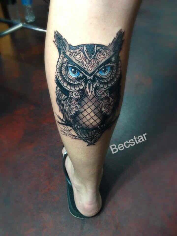 owl tattoos for men 0020