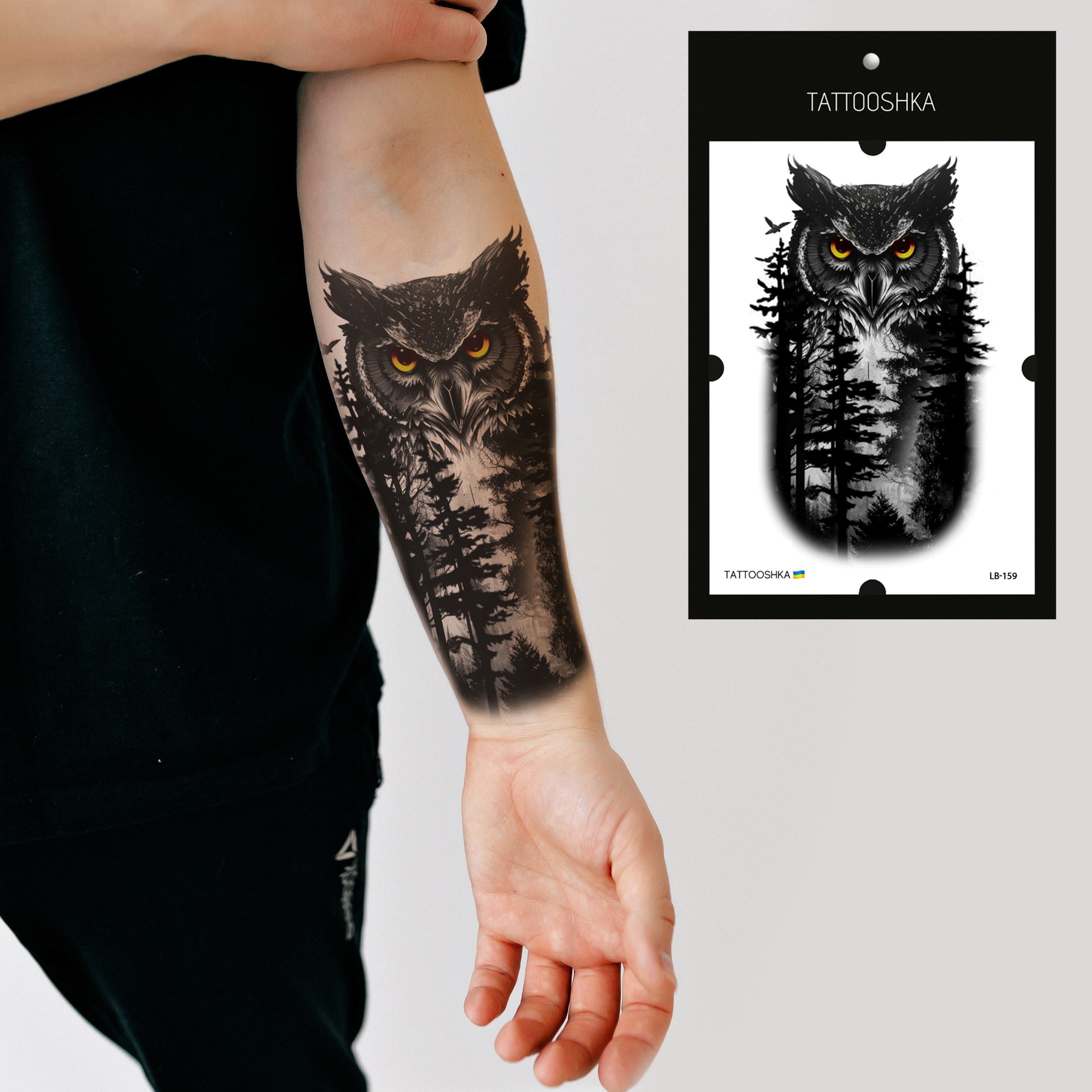 owl tattoos for men 0022