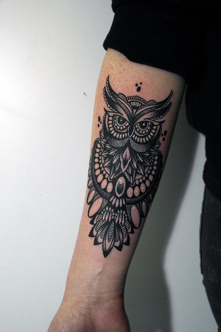 owl tattoos for men 0027