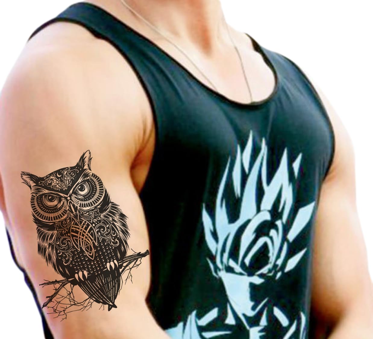 owl tattoos for men 0043