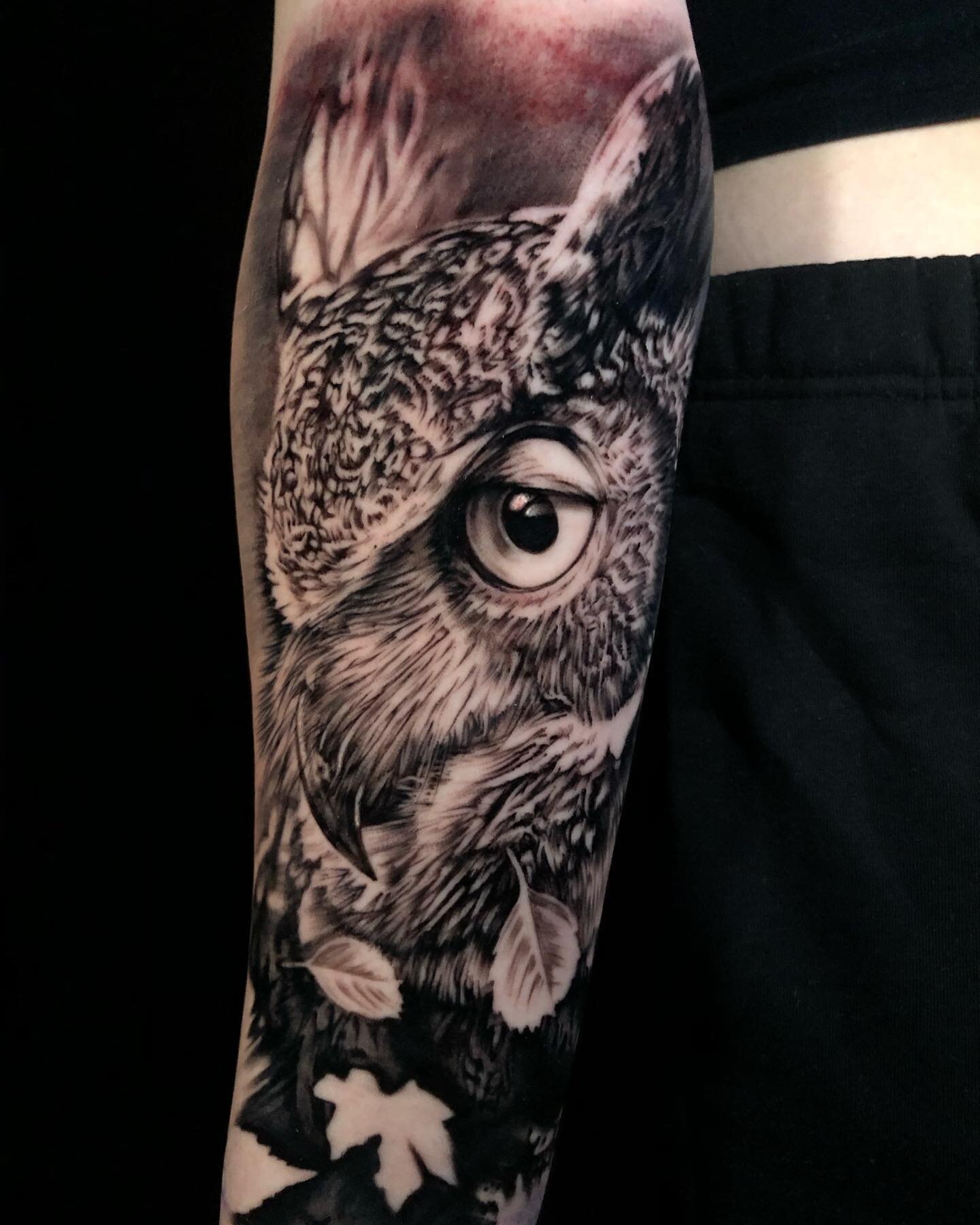 owl tattoos for men 0049