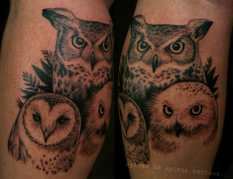 owl tattoos for men 0050