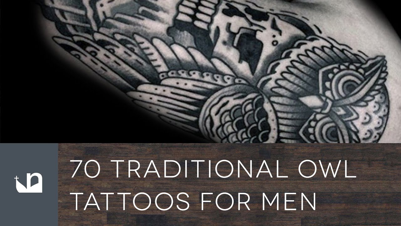 owl tattoos for men 0051