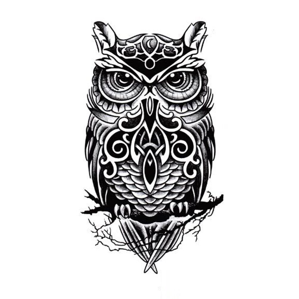 owl tattoos for men 0057