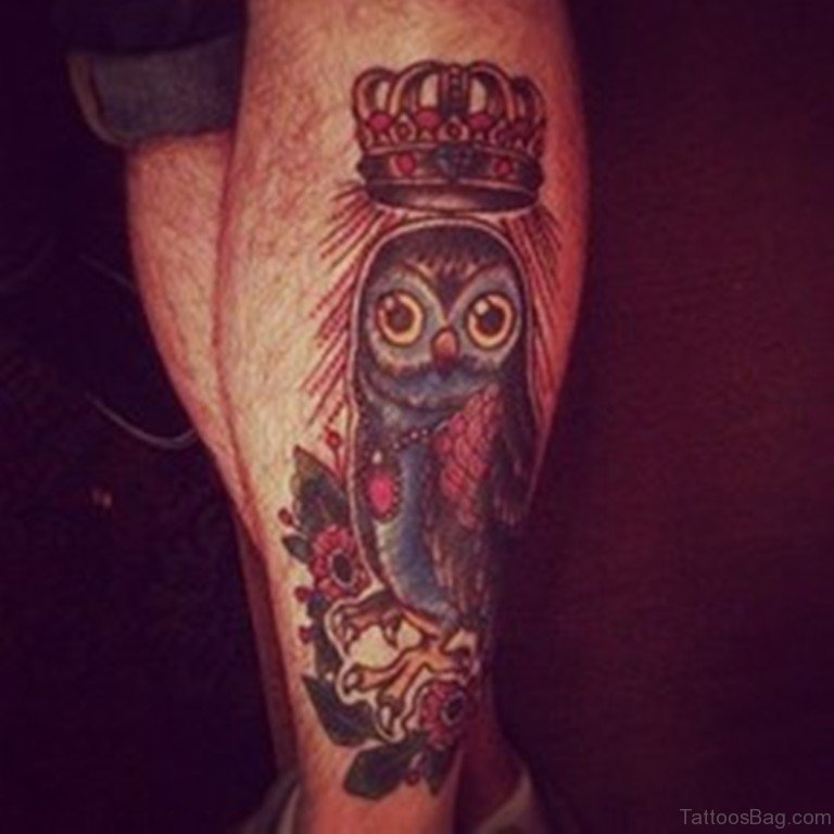 owl tattoos for men 0064