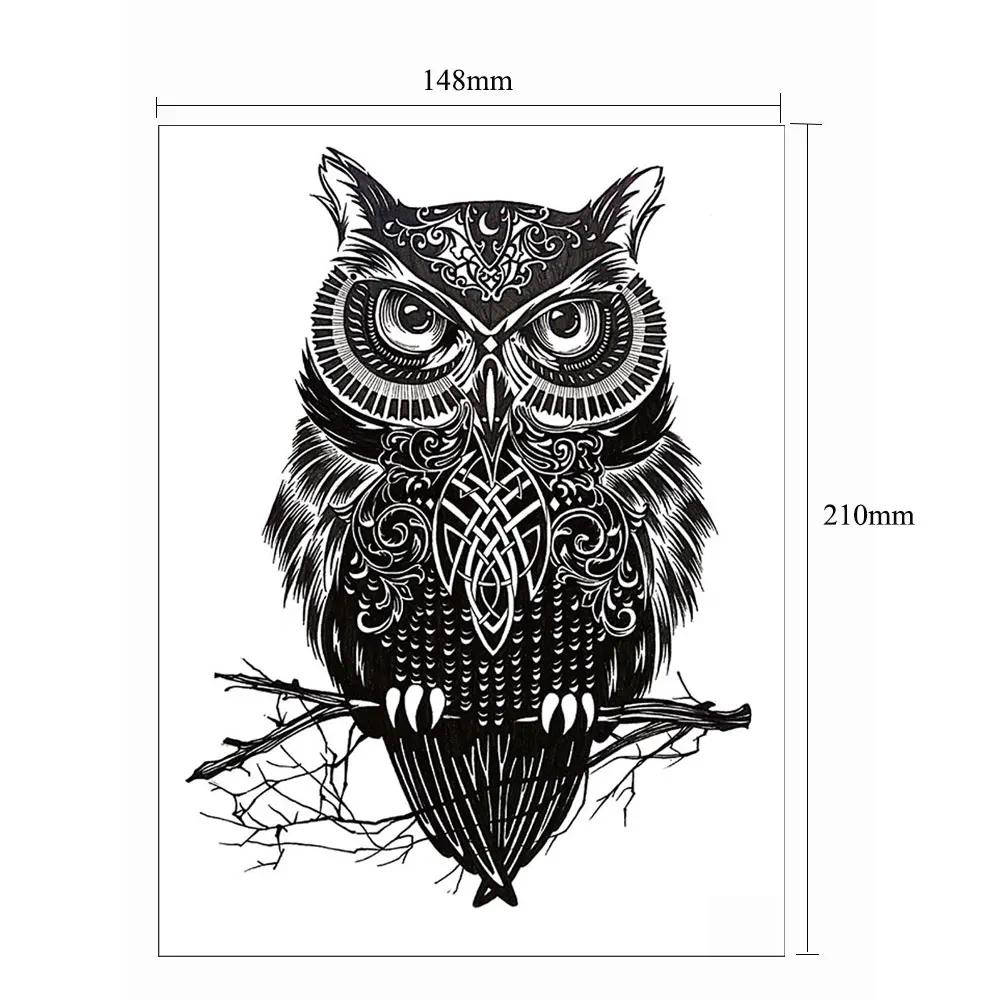 owl tattoos for men 0068