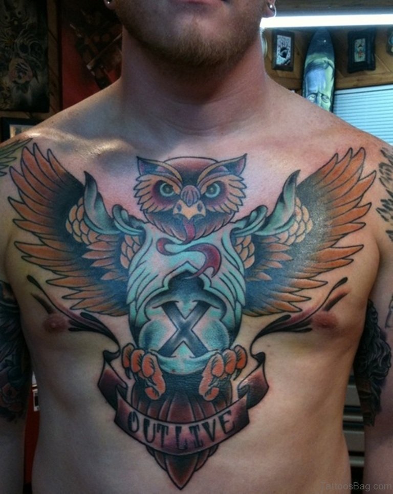 owl tattoos for men 0075