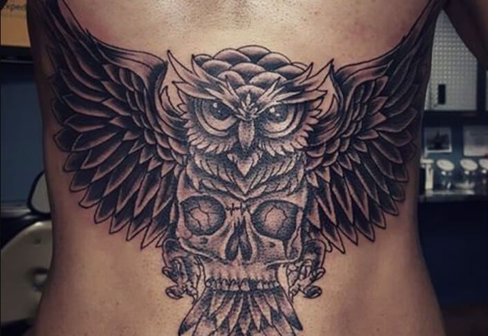 owl tattoos for men 0085