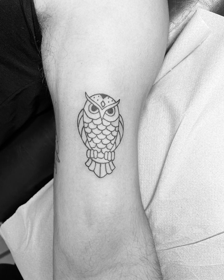 owl tattoos for men 0096