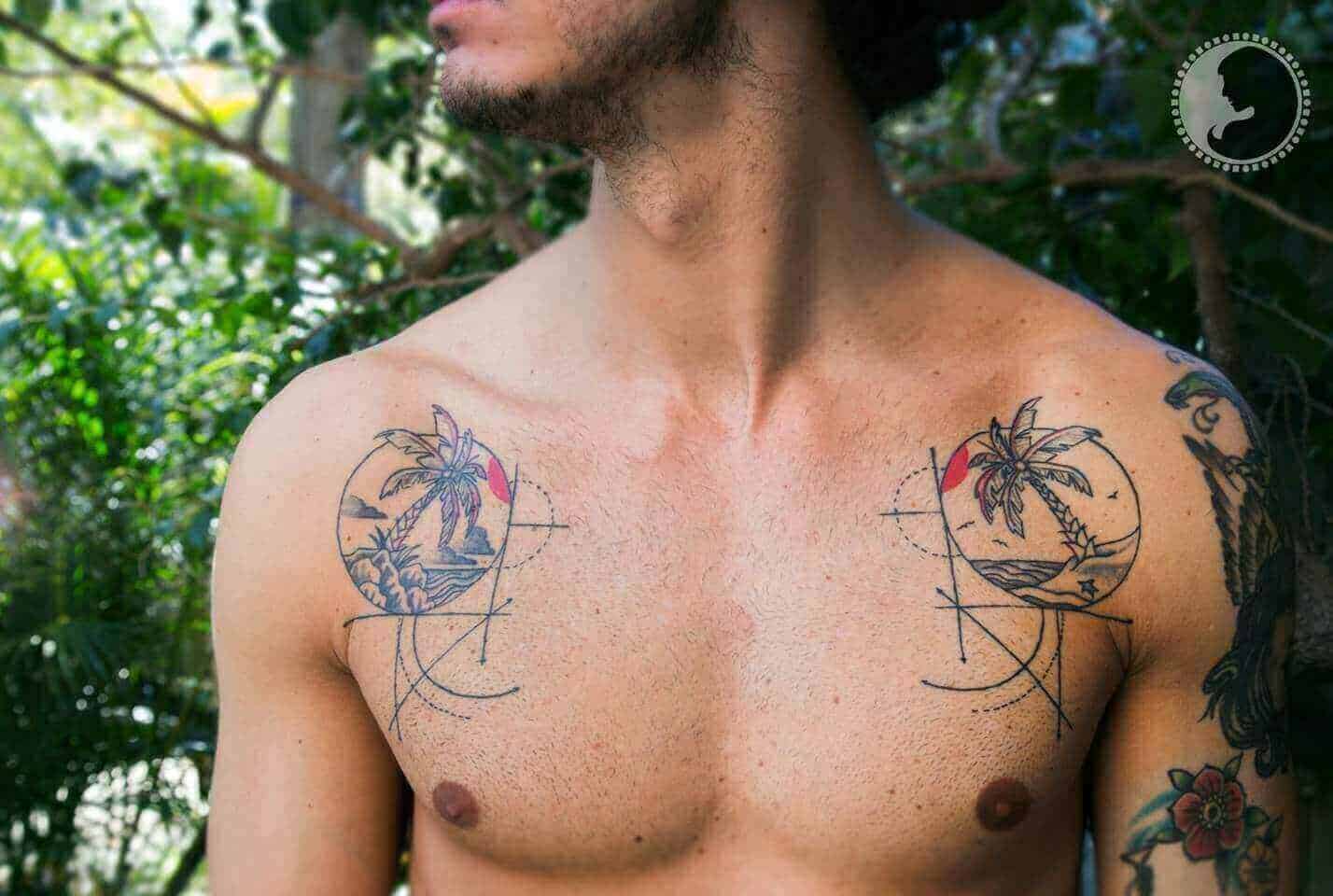 palm tree tattoos for men 0020