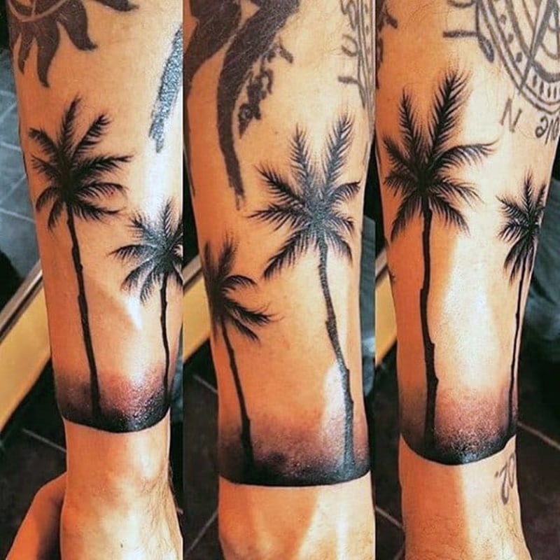 palm tree tattoos for men 0032