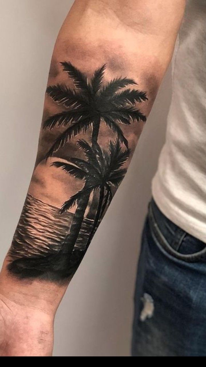 palm tree tattoos for men 0062