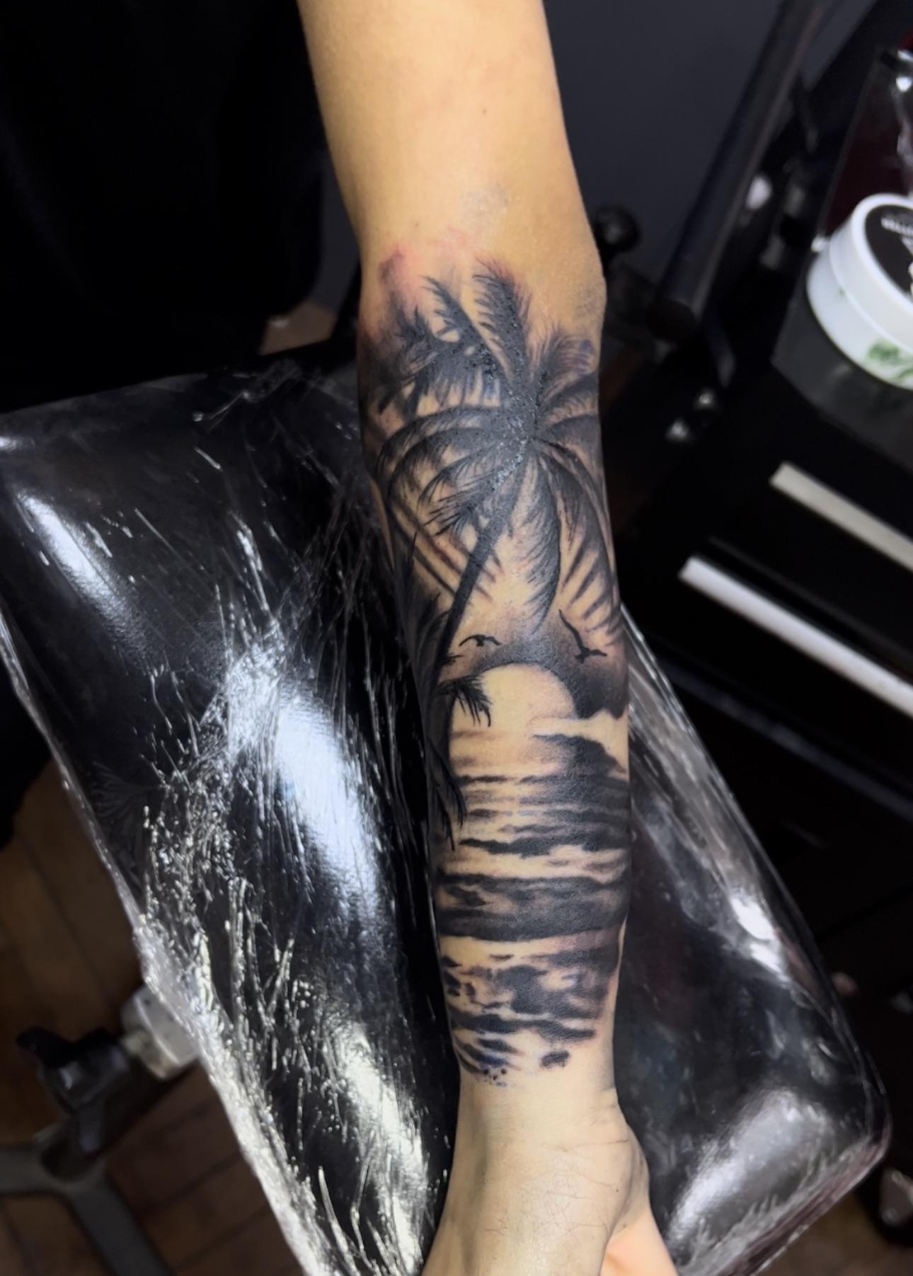 palm tree tattoos for men 0065