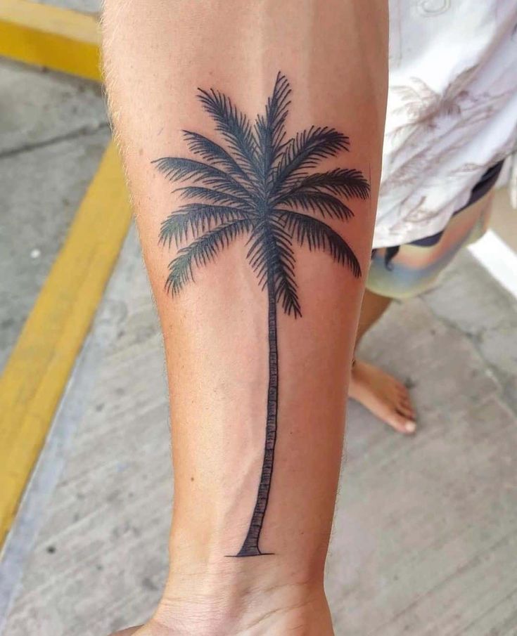 palm tree tattoos for men 0078