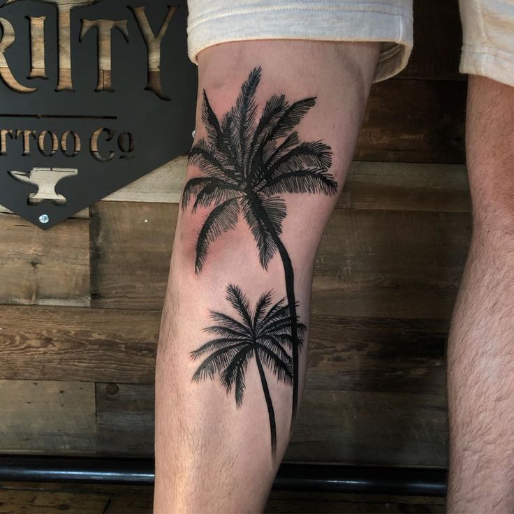 palm tree tattoos for men 0088